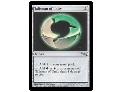 Talisman of Unity (Foil ANO, Stav Near Mint)