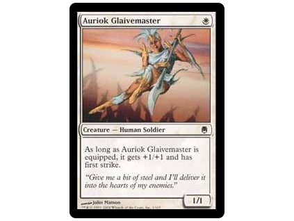 Auriok Glaivemaster (Foil NE, Stav Near Mint)