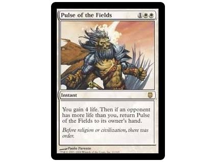 Pulse of the Fields (Foil NE, Stav Near Mint)