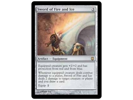 Sword of Fire and Ice - NON ENG ITA HP (Foil NE, Stav Light Played)