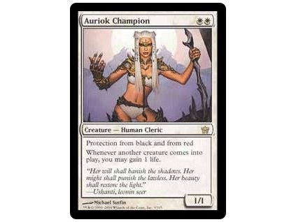 Auriok Champion (Foil NE, Stav Near Mint)