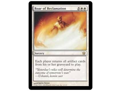 Roar of Reclamation (Foil NE, Stav Light Played)