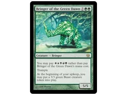 Bringer of the Green Dawn (Foil NE, Stav Light Played)