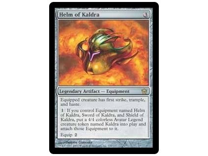 Helm of Kaldra (Foil NE, Stav Light Played)
