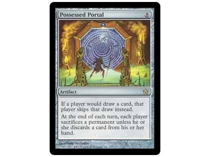 Possessed Portal (Foil NE, Stav Light Played)