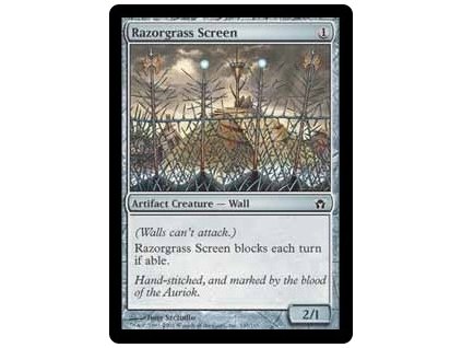 Razorgrass Screen (Foil NE, Stav Near Mint)