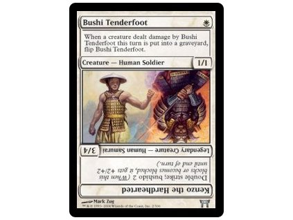 Bushi Tenderfoot (Foil NE, Stav Near Mint)