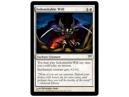 Indomitable Will