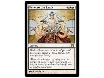 Reverse the Sands