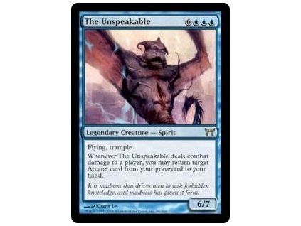 The Unspeakable