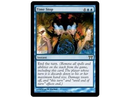 Time Stop (Foil NE, Stav Light Played)