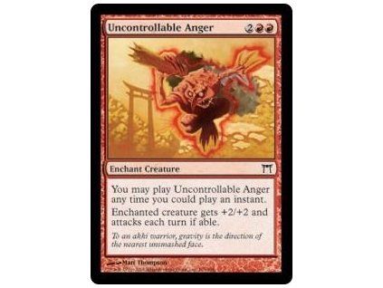 Uncontrollable Anger