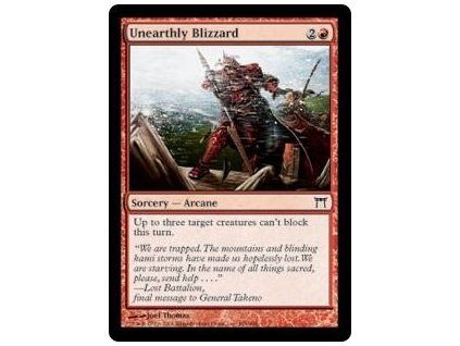 Unearthly Blizzard