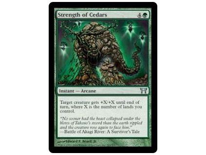 Strength of Cedars