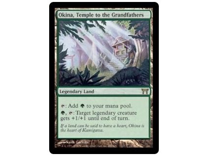 Okina, Temple to the Grandfathers (Foil ANO, Stav Near Mint)