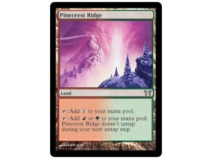 Pinecrest Ridge (Foil NE, Stav Near Mint)