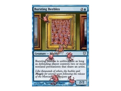 Bursting Beebles (Foil NE, Stav Near Mint)