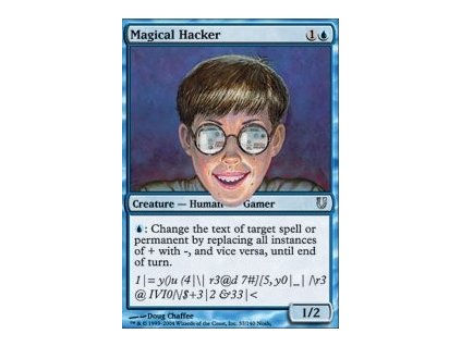 Magical Hacker (Foil NE, Stav Near Mint)