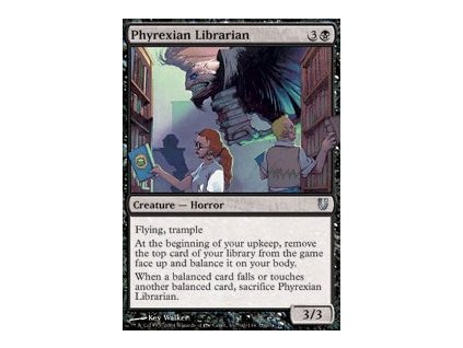 Phyrexian Librarian (Foil NE, Stav Near Mint)