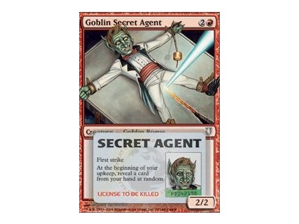 Goblin Secret Agent (Foil NE, Stav Near Mint)