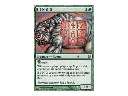 B-I-N-G-O