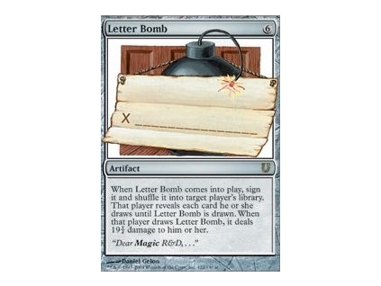 Letter Bomb (Foil NE, Stav Near Mint)