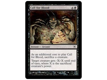 Call for Blood