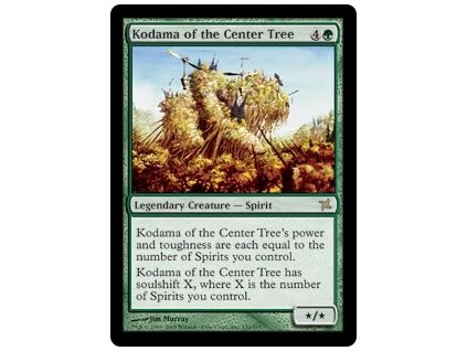 Kodama of the Center Tree (Foil NE, Stav Light Played)