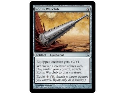 Ronin Warclub (Foil NE, Stav Near Mint)