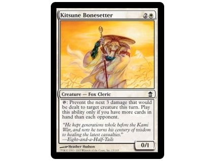 Kitsune Bonesetter (Foil NE, Stav Near Mint)