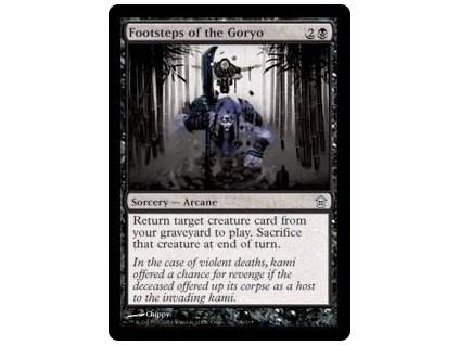 Footsteps of the Goryo (Foil NE, Stav Light Played)