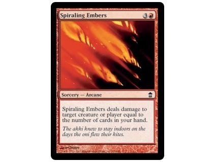 Spiraling Embers