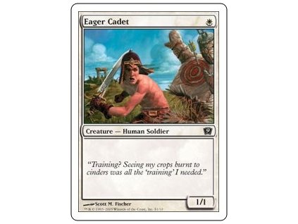 Eager Cadet (Foil ANO, Stav Near Mint)