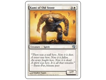 Kami of Old Stone (Foil NE, Stav Near Mint)