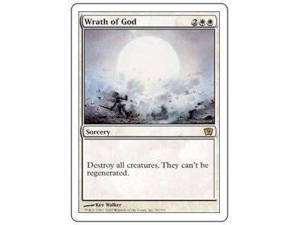 Wrath of God (Foil NE, Stav Light Played)