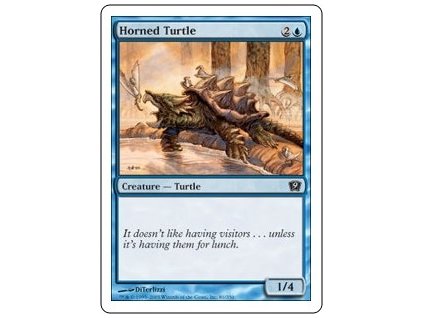 Horned Turtle (Foil NE, Stav Near Mint)