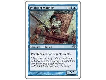 Phantom Warrior (Foil NE, Stav Near Mint)