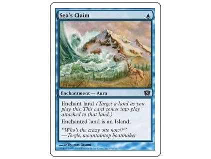 Sea's Claim (Foil NE, Stav Near Mint)