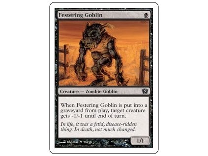 Festering Goblin (Foil NE, Stav Near Mint)