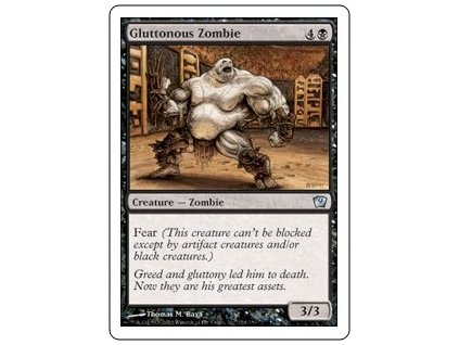 Gluttonous Zombie (Foil NE, Stav Near Mint)
