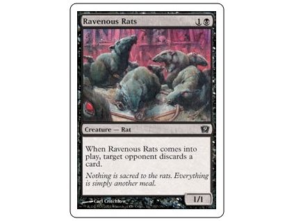 Ravenous Rats (Foil NE, Stav Near Mint)