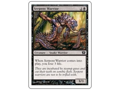 Serpent Warrior (Foil NE, Stav Near Mint)