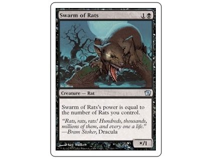 Swarm of Rats (Foil NE, Stav Near Mint)