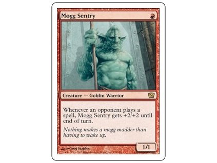 Mogg Sentry (Foil NE, Stav Near Mint)