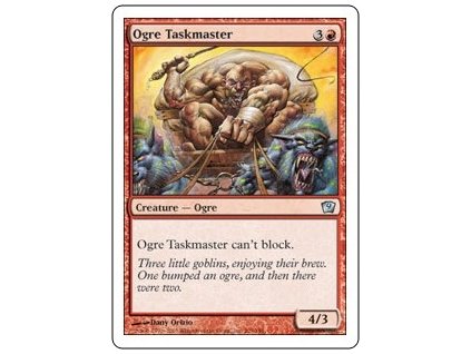 Ogre Taskmaster (Foil ANO, Stav Near Mint)