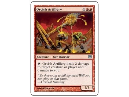Orcish Artillery (Foil NE, Stav Near Mint)