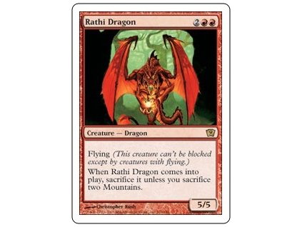 Rathi Dragon (Foil NE, Stav Near Mint)