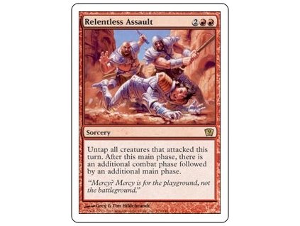 Relentless Assault (Foil NE, Stav Near Mint)