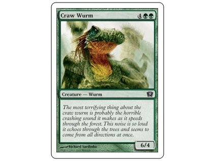 Craw Wurm (Foil NE, Stav Near Mint)