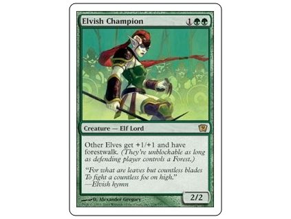 Elvish Champion (Foil NE, Stav Near Mint)